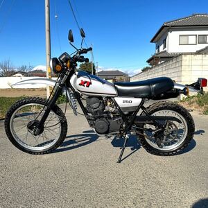 ヤマハ XT250 3Y5 実動 書類付き 現状車 希少 マニア 検)XT XL DT200R TW225 TT250R