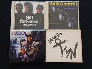 TM NETWORK(TMN) CD4枚,CDs4枚セット / [GIFT FOR FANKS] [Self Control] [CAROL] [RHYTHM RED] 他