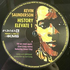 【HOUSE】【TECHNO】Kevin Saunderson - History Elevate 1 / Planet E PE65291-1 / VINYL 12 / US / Carl Craig / F