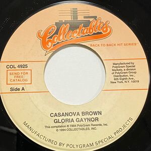 GLORIA GAYNOR CASANOVA BROWN REACH OUT(I