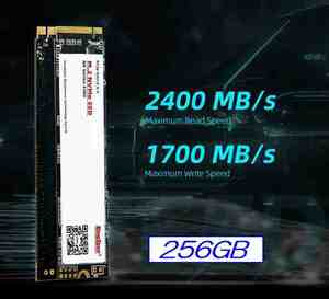 ☆彡 KingSpec製 M.2 NVMe Gen3.0x4 SSD ２５６GB NVMe SSD 2280 ☆彡未使用新品 う