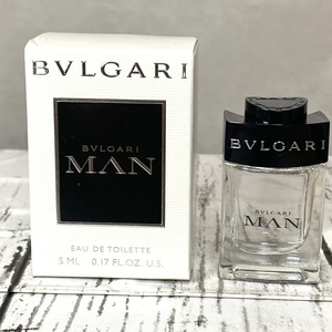 未使用 ブルガリ マン オードトワレ EDT 5ml ミニ香水 ミニボトル BVLGARI MAN 送料無料