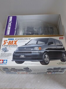 タミヤ TAMIYA 1/10 電動RC F.F.レーシングカー ホンダ S-MX ローダウン M-01Mシャーシ オプションパーツ付き 未組立