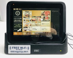 中古 　東芝テック(TEC) TBL-200-01-R タブレット端末用バッテリー BP-TKS-12　TBLJD-200-01-R クレドール付き 複数あり