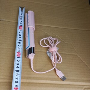 ヘアアイロン 90898 ストレートアイロン usb 髪　美容　