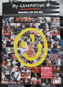 MY GENERATION WOODSTOCK 1969,1994,1999 /ポスター!!