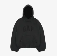 【雷市場（ポンジャン）商品韓国直送】 イージー GAP(ギャップ) ドーブ フード ウォッシュド 黒 S (ネック) (選択肢があります)