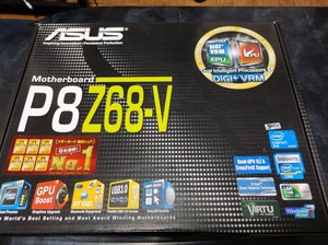 【送料無料】ASUS P8Z68-V マザーボート CPU＆メモリセット（CORE i7-3770K elixir DDR3 8gb×2）