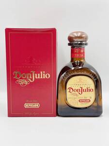 ◎ 1294【未開封】1円 保管品 Don Julio ドン・フリオ REPOSADO レポサド テキーラ スピリッツ 750ml 38％ 現状品 ◎