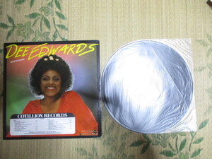 LP Dee Edwards「TWO HEARTS ARE BETTER THAN ONE」輸入盤 SD-5223 プロモ版 美盤 ジャケットに経年変化により汚れ Michael Zager制作