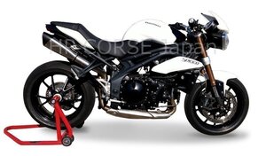 TRIUMPH SPEED TRIPLE 2011～2015 スリップオンマフラー HP CORSE エイチピーコルセ