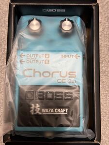 未使用　BOSS CE-2W WAZA 技　ステレオ　コーラス　chorus ROLAND