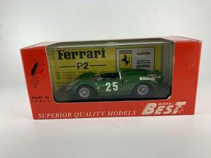 BEST MODEL 1/43 FERRARI 365 P2 1965年ブランズハッチ出場車　D.パイパー