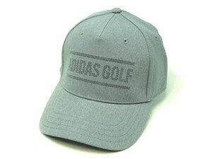 adidas golf アディダス ゴルフ ドットロゴ キャップ ヘザー グレー 撥水 男女兼用 フリーサイズ 【新品未使用品】 ◆アウトレット◆