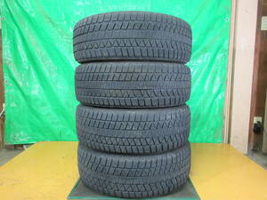 18インチ 2021年製 BRIDGESTONE ブリヂストン ブリザック BLIZZAK DM-V3 225/60R18 100Q 4本 №7542 スタッドレスタイヤ 氷 雪 冬タイヤ