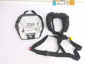 ダイワ ショートライフジャケット DF-2520 ネックタイプ手動膨脹式 ブラック 桜マーク有り 未使用品