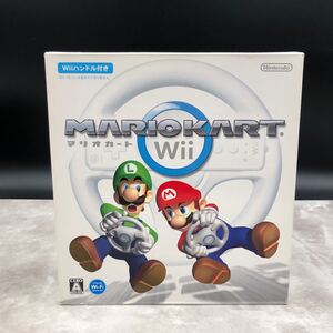 1.【Wii】 マリオカートWii + Wiiハンドル付 [動作未確認] ＊ wiiリモコンは含まれていません＊Nintendo MARIOKART マリカーゲームソフト