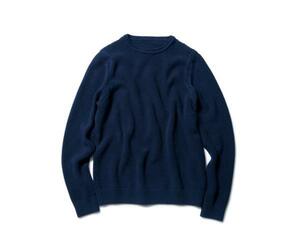 sophnet. ソフネット 16SS WAFFLE CREW NECK KNIT ニット 紺 M