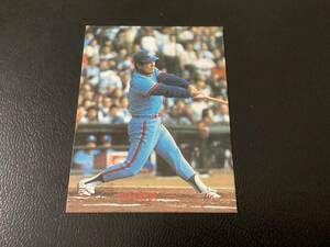 良品　カルビー82年　限定版　大杉（ヤクルト）No.209　レアブロック　プロ野球カード