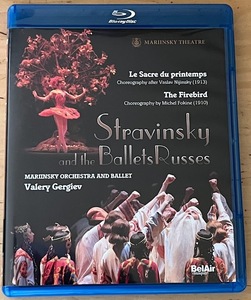 Stravinsky & The Ballets Russes Le Sacre du Printemps / The Firebird ストラヴィンスキー バレエ 春の祭典 / 火の鳥 Blu-ray 中古 