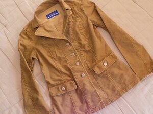 正規 三陽商会 BURBERRY バーバリーブルーレーベル ストレッチジャケット 38 9号 M コットンジャケット テーラードジャケット