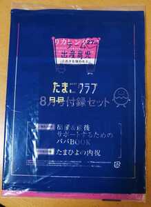 ベネッセたまごクラブ2020年8月号付録セット☆出産＆産後サポートするためのパパBOOKとたまひよの内祝