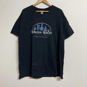 ＵＳフルギ GILDAN　WALTER WHITE 半袖 プリントTシャツ Tシャツ Tシャツ XL 黒 / ブラック プリント