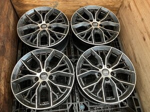 MOMO MASSIMO　ホイール　7.5J × 17インチ ET48 5H 112　4本セット　傷有り/ BMW 1シリーズ 2シリーズ VW AUDI ～/ モモ マッシモ アルミ