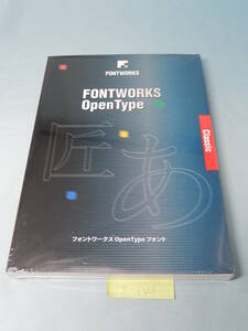 X141#中古フォントワークス OpenTypeフォント マティスPro-L for Macintosh版 fontworks ラスト1点