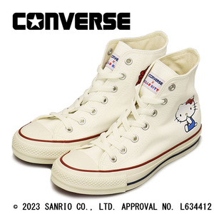 CONVERSE (コンバース) 31309450 オールスター R ハローキティ HI ホワイト CV073 US6.5-25.0cm