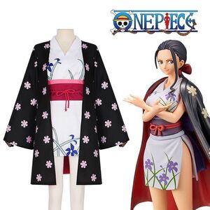 ワンピース ONE PIECE ニコ ロビン 鬼の島 鬼ヶ島 おにのしま コスプレ 衣装 トップス スカート コスプレ服 きもの 着物 