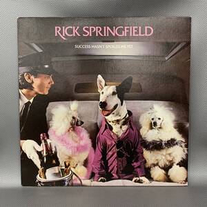 LP レコード RICK SPRINGFIELD リック・スプリングフィールド アメリカン・ガール CALLING ALL GIRLS ピンナップ付き 帯なし RL148