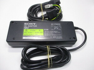 AD33740★ソニー SONY★ACアダプター★AC-FD010★保証付！即決！