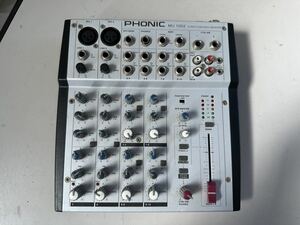 PHONIC MU1002 ミキサー 現状品　ジャンク　本体のみ