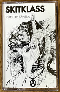 SKITKLASS / Primitiv Knsla (Cassette Tape) AnxietyRecords punk hardcorepunk rawhardcore japanesehardcore ジャパニーズハードコア 