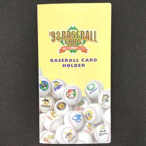 CFP【当時もの】カルビー 野球　カード　1998　BASEBALL　CARD　HOLDER　カードホルダー