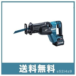 【新品送料無料】マキタ(Makita) 充電式レシプロソー 40Vmax2.5Ah バッテリ2本・充電器・ケース付 JR002GRDX 青