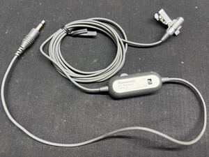 〇Db左83〇60 Panasonic パナソニック E.C.Microphone バックエレクトレット コンデンサー型 タイピンマイクロホン RP-VC3 マイク