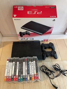 PS3 PlayStation3 セット　250G 本体　カセットソフトおまけつき