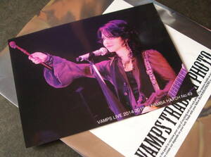 VAMPS † トレーディングフォト Vol.3　No.49　HYDE　　L