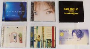 【美品】大黒摩季 CD アルバム 6タイトルセット 「MATHER EARTH」「POWER OF DREAMES」「BACK BEATs#1」「LA.LA.LA」他