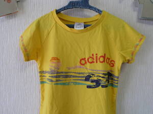 ♪服3178♪ ジュニア　女の子　半袖　Ｔシャツ adidas アディダス サイズ【150】 Used ～iiitomo～