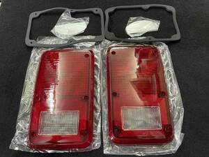 1978-1993Y ダッジ バン用 テールレンズ 左右セット 新品 (社外品) Dodge VAN Tail Lamp Lens Set Tradesman Van