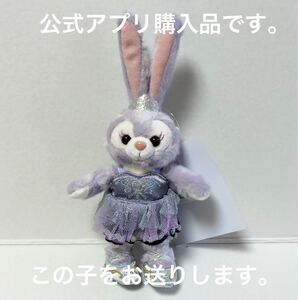 ダンシングスノーフレークス　ステラルー ぬいぐるみバッジ　ディズニーシー　ぬいば