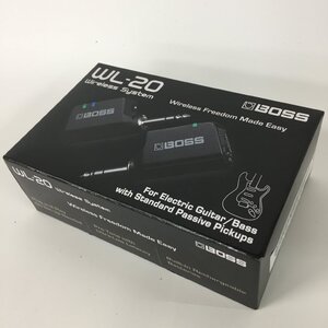 f146*80 【未使用品】 【１円～】BOSS WL-20 ボス　ワイヤレスシステム　ギター、ベース用　Q57173　A89CG31250D