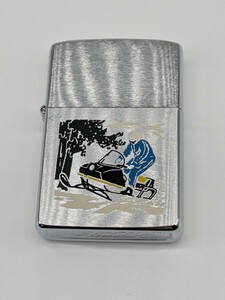 【1円～!!】Zippo ジッポ ビンテージ スポーツシリーズ スノーモービル 1978年製