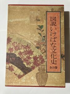 図説いけばな文化史　全3巻　主婦の友