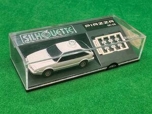 未開封 タカラ 1/80 SILHOUETTE PIAZZA MC-06 ISUZU いすゞピアッツァXE シルエット JR120 JR130 TAKARAミニカー 当時もの