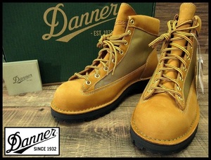 送無 新品 Danner ダナー D121003 ダナー フィールド ゴアテックス ヌバックレザー 防水 トレッキング マウンテン ブーツ ウィート 25.5 ③