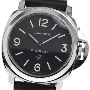 パネライ PANERAI PAM01000 ルミノール ベース ロゴ アッチャイオ 手巻き メンズ _816496